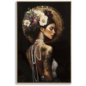 Фоторамка Mauro Ferretti Persian — лакированная холстовая картина 62x92 см