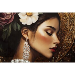 Фоторамка Mauro Ferretti Persian — лакированная холстовая картина 62x92 см