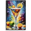Картина Mauro Ferretti на холсте COCKTAIL с рамкой 62x92 см