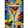 Картина Mauro Ferretti на холсте COCKTAIL с рамкой 62x92 см