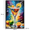 Картина Mauro Ferretti на холсте COCKTAIL с рамкой 62x92 см
