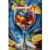 Mauro Ferretti Картина на холсте COCKTAIL в раме 62x92 см