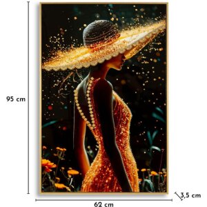 Картина на холсте Mauro Ferretti ILLUMY в раме 62x92 см