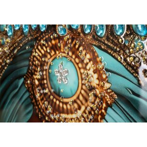 Mauro Ferretti Картина на холсте MAYA с рамкой 50x3,5x100 см