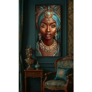 Mauro Ferretti Картина на холсте MAYA с рамкой 50x3,5x100 см