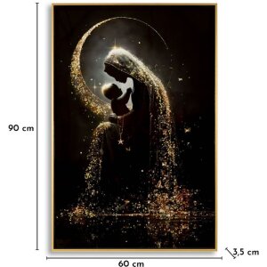 Mauro Ferretti Холстовая картина MATERNITY с рамкой 60x3,5x90 см