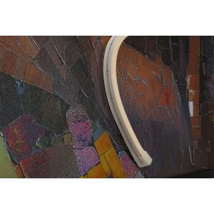 Mauro Ferretti Картина «Afro» с LED-подсветкой, холст 60x90 см, 3D-эффект