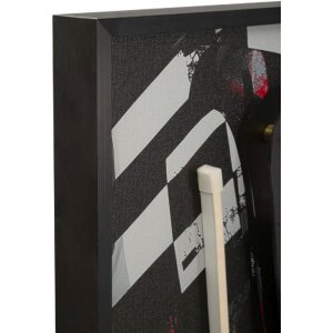 Mauro Ferretti Картина на стену Psyco с LED — холст 60x90 см, 3D-аппликация