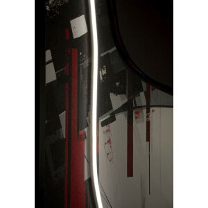 Mauro Ferretti Картина на стену Psyco с LED — холст 60x90 см, 3D-аппликация