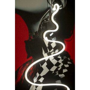 Mauro Ferretti Картина "Psyco" с LED-подсветкой, 60x90 см, 3D-эффект