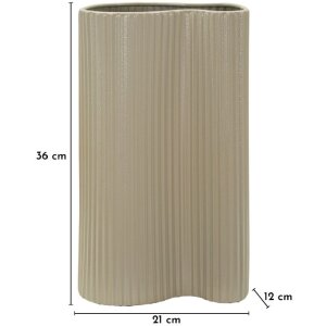 Ваза Mauro Ferretti "Frankfurt" 21x12x36 см