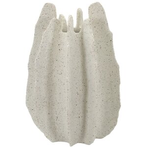 Ваза Mauro Ferretti "Ester" Ø26x40 см — органический дизайн с мраморной текстурой