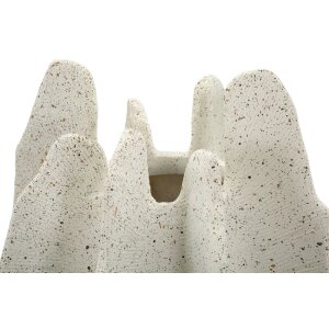 Ваза Mauro Ferretti "Ester" Ø26x40 см — органический дизайн с мраморной текстурой