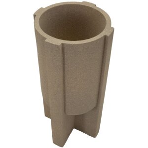 Стенд для цветочных горшков Mauro Ferretti "Moai" коричневый