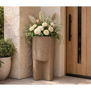 Стенд для цветочных горшков Mauro Ferretti "Moai" коричневый