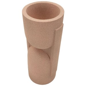 Стенд для цветочного горшка Mauro Ferretti "Nui" 38x36x91 см Красный