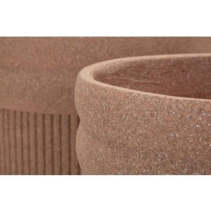 Набор кашпо Mauro Ferretti COLOMBIA 3 шт. Красный