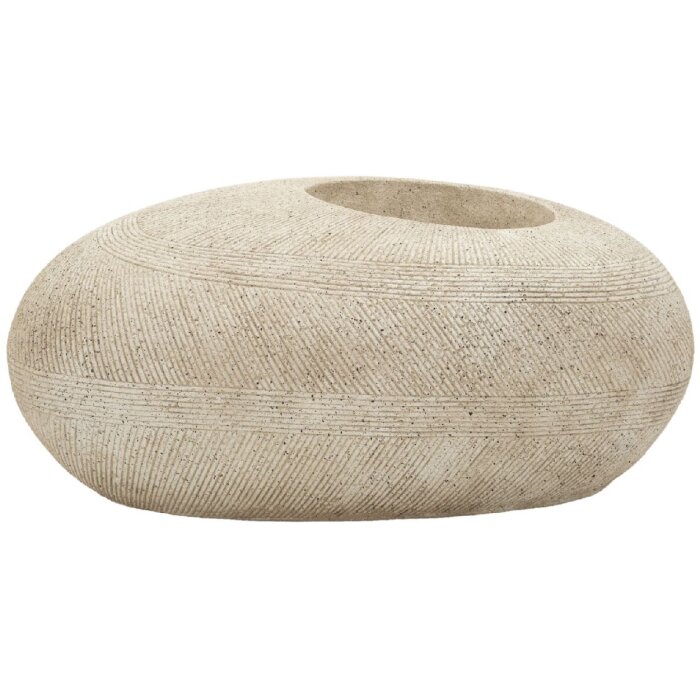 Кашпо Mauro Ferretti STONE для улицы серое 78,5x56x33,5 см