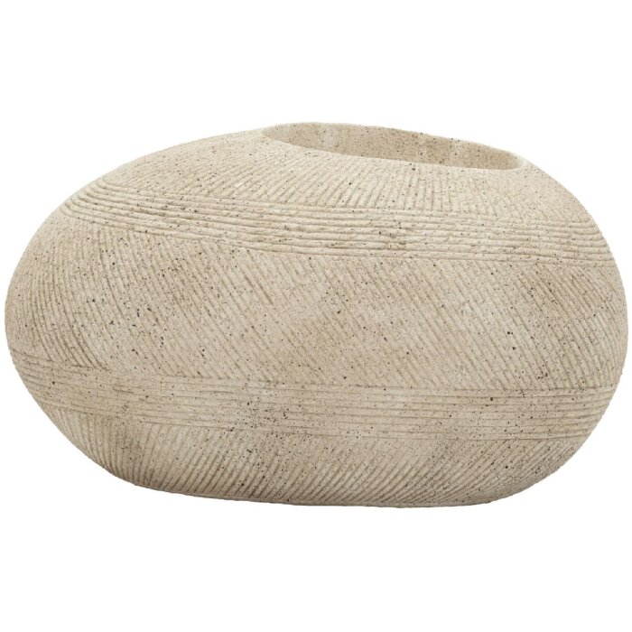 Кашпо Mauro Ferretti STONE для улицы серое 54,5x42,5x30 см