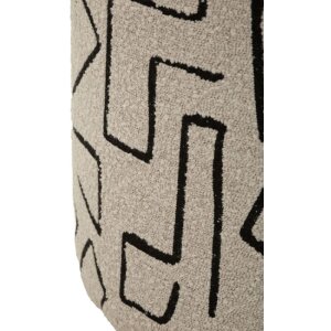 Пуф Mauro Ferretti NAIROBI, многоцветный, Ø44x40 см