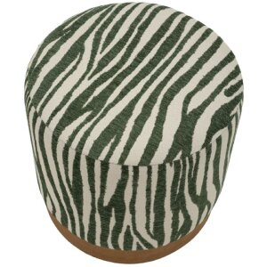 Пуф Mauro Ferretti SAVANA Зеленый Ø40x40 см