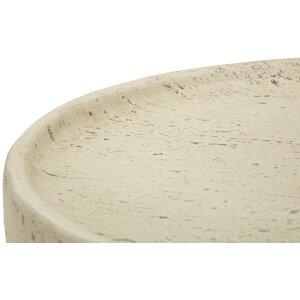 Столик боковой ANTIC Mauro Ferretti, Ø35x43 см, кремовый, МГО