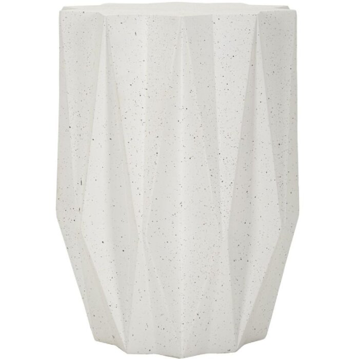 Стильный столик Mauro Ferretti STAR, Ø38,5x53 см, кремовый, MGO