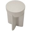 Столик боковой History, Ø33,5x48,5 см, кремовый, МГО