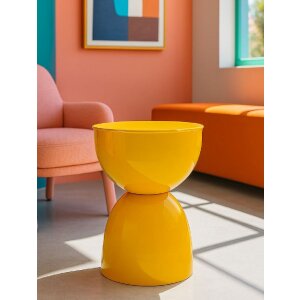 Прикроватный стол Mauro Ferretti YAO Senape Ø31x46 см