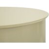 Прикроватный стол Mauro Ferretti OYI Ø31x46 см Кремовый