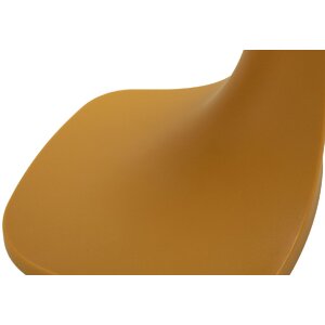 Бюфет Mauro Ferretti Ibiza Senf — арочный столик из пластика, 42x42x52 см