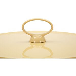 Прикроватный столик Mauro Ferretti Iris Кремовый Ø44x43 см