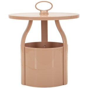 Прикроватный столик Mauro Ferretti Iris Розовый Ø44x43 см