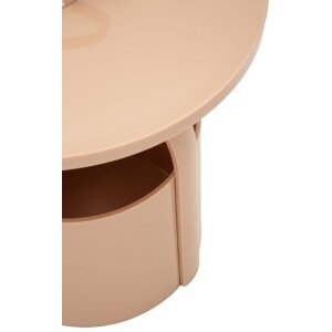 Прикроватный столик Mauro Ferretti Iris Розовый Ø44x43 см