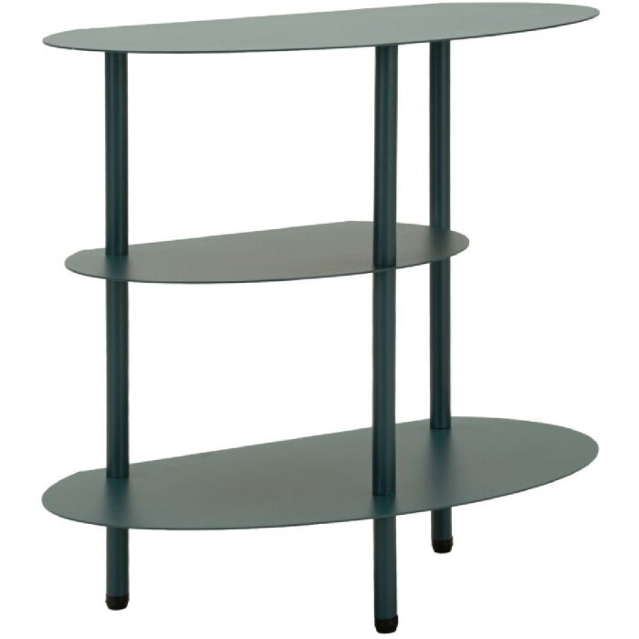 Ночная тумбочка Mauro Ferretti Saturn Ottanio, металл, бледно-зеленый