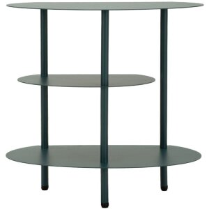 Ночная тумбочка Mauro Ferretti Saturn Ottanio, металл, бледно-зеленый