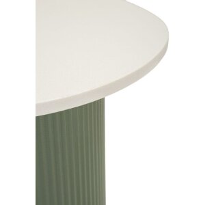 Столик для угла Mauro Ferretti, Frankfurt Marble, зеленый/белый