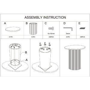 Столик для угла Mauro Ferretti, Frankfurt Marble, зеленый/белый