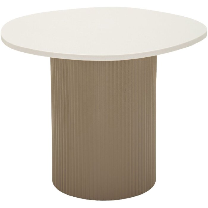 Столик боковой Mauro Ferretti Frankfurt Marble, серый/белый