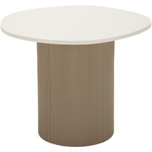 Столик боковой Mauro Ferretti Frankfurt Marble, серый/белый