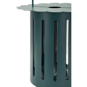 Лампа Mauro Ferretti Saturno Ottanio Ø24x43 см, металл, стекло