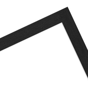 Фоторамка MendeFrames из дерева 960 черно-масленая 40x60 см с музеевским стеклом