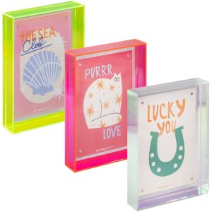 Фоторамка Walther Summertime Neon из акрила 13x18 см — 3 цвета