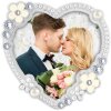 ZEP Brahms Фоторамка металлическая "Сердце" 7,5x7,5 см