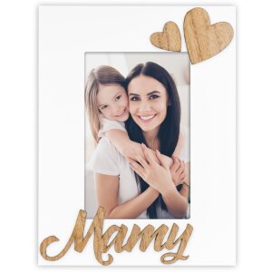 Фоторамка ZEP из дерева Mamy 10x15 см вертикальный формат