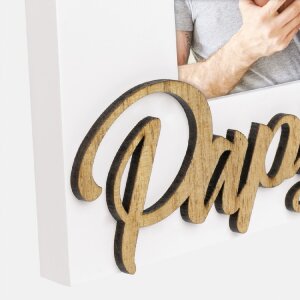 Фоторамка ZEP Papy 10x15 см, белая, вертикальный формат