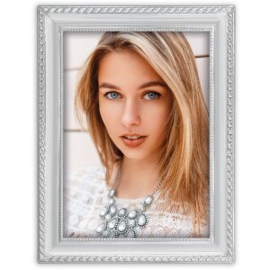 Фоторамка ZEP из металла 136S02, серебристая, 4 размера