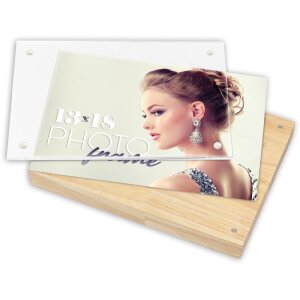 Фоторамка ZEP Акрил-портрет Clark натурально — магнитный замок, 3 размера