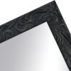 MendeFrames H650 Barock-Wandspiegel Weiß Schwarz Silber 20x20-70x100 cm