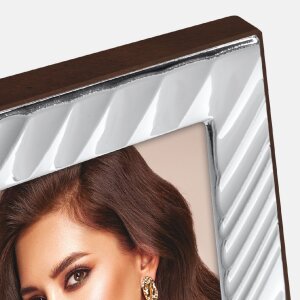 Фоторамка ZEP Peschici Металл Серебро 10x15 см & 13x18 см Глянец